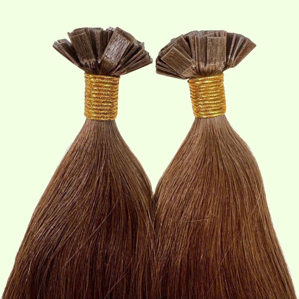 Flat-Tip Hair Extensions - Private Label