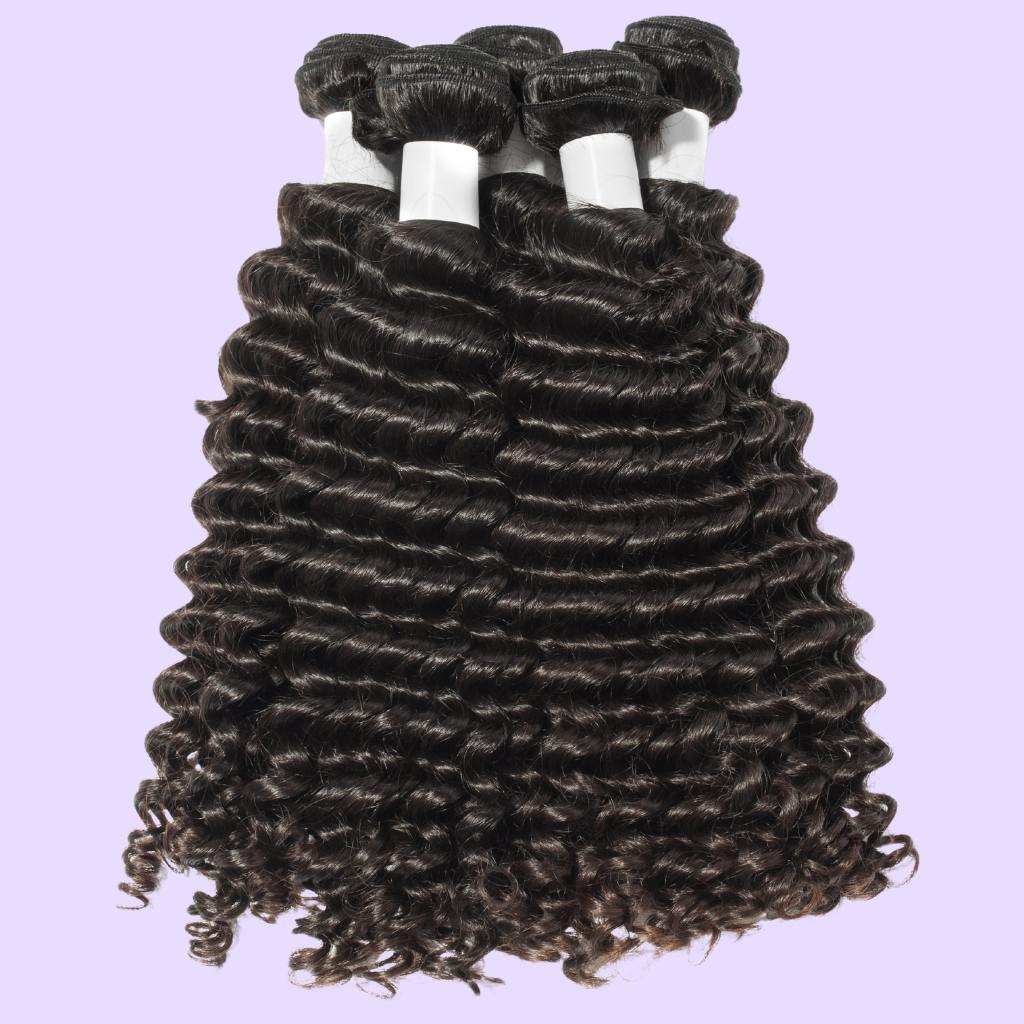 kinky curly hair