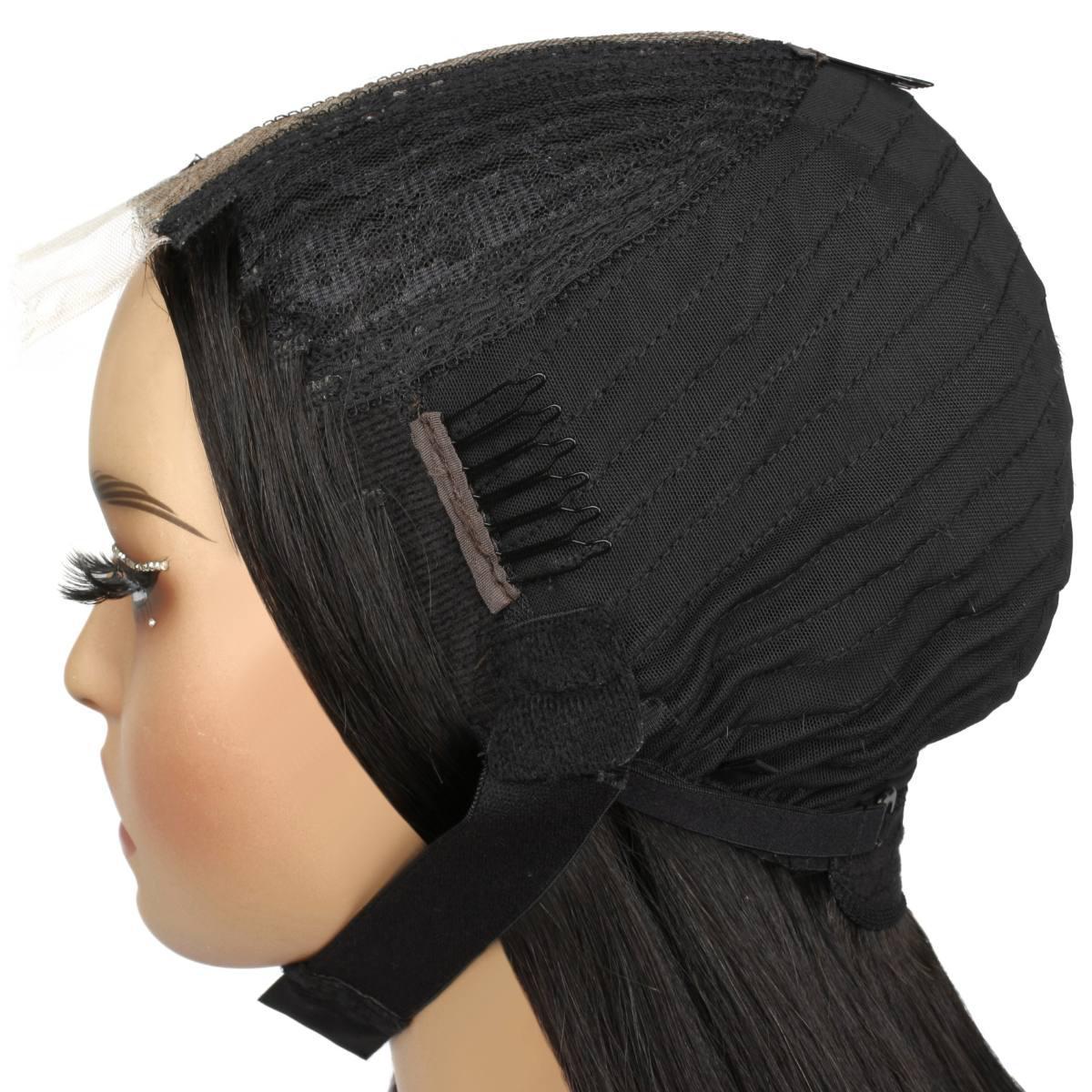 Savannah 2x6 HD Lace Closure Straight 100% Human Hair Pop On Wig - Private Label