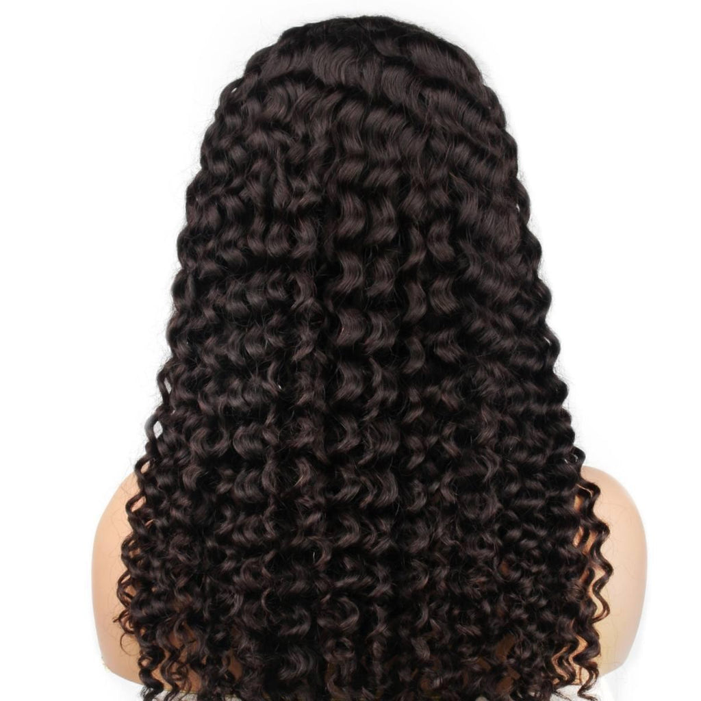 Italian Curl V Part 100% Human Hair Wig - Private Label