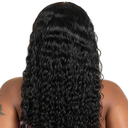Deep Wave 4x4 Transparent Closure Wig SALE