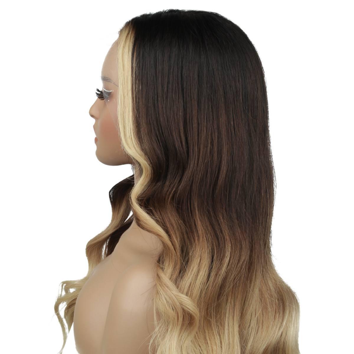 Blonde Balayage Wavy 13x6 HD Lace Front Wig - Private Label