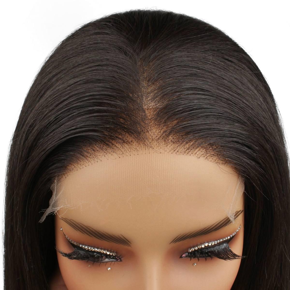 Straight 5x5 HD Lace Closure 100% Human Hair Bob Wig - Private Label