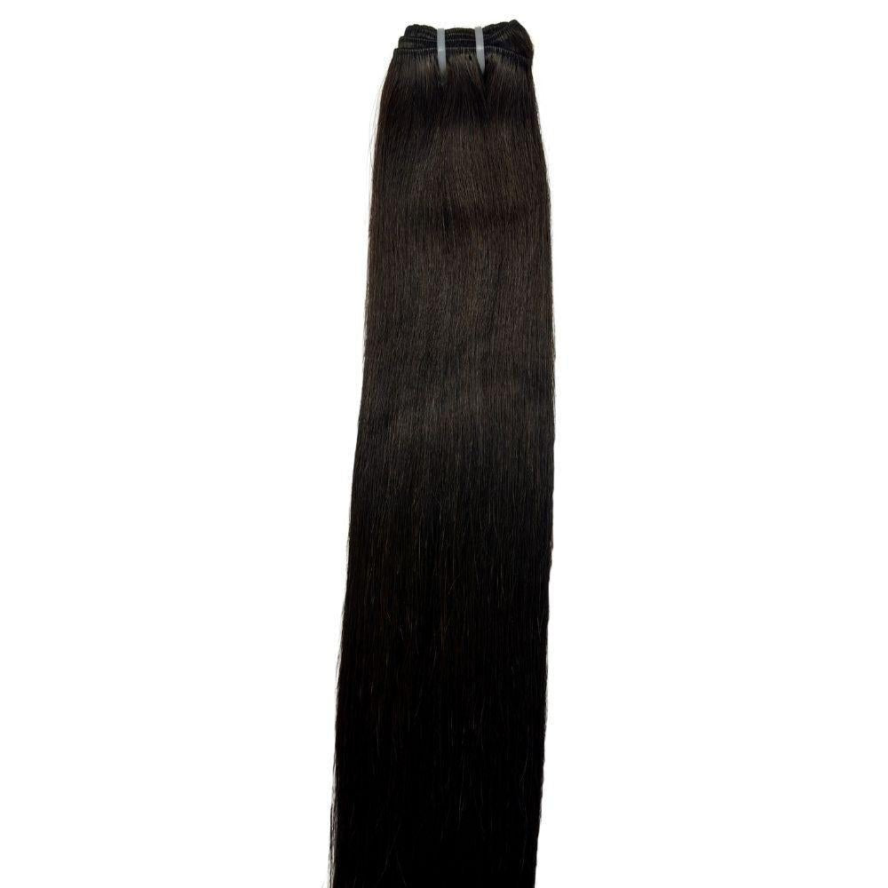 Raw Natural Black Straight 100% Human Hair Bundles - Private Label