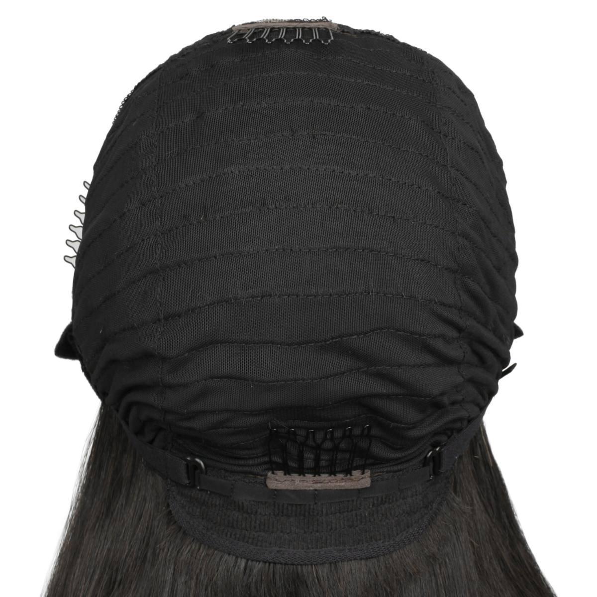 Savannah 2x6 HD Lace Closure Straight 100% Human Hair Pop On Wig - Private Label
