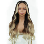 Blonde Balayage Wavy 13x6 HD Lace Front Wig - Private Label