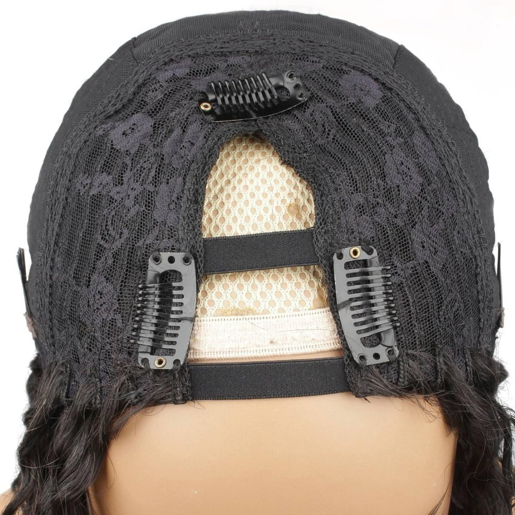 Tight Curl V Part 100% Human Hair Wig - Private Label