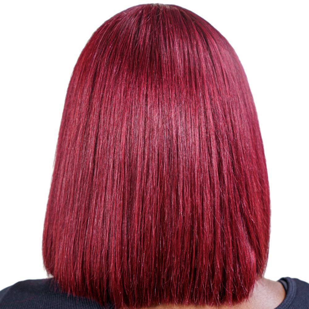 Cherry 13x4 Transparent Lace Front 100% Human Hair Bob Wig - Private Label