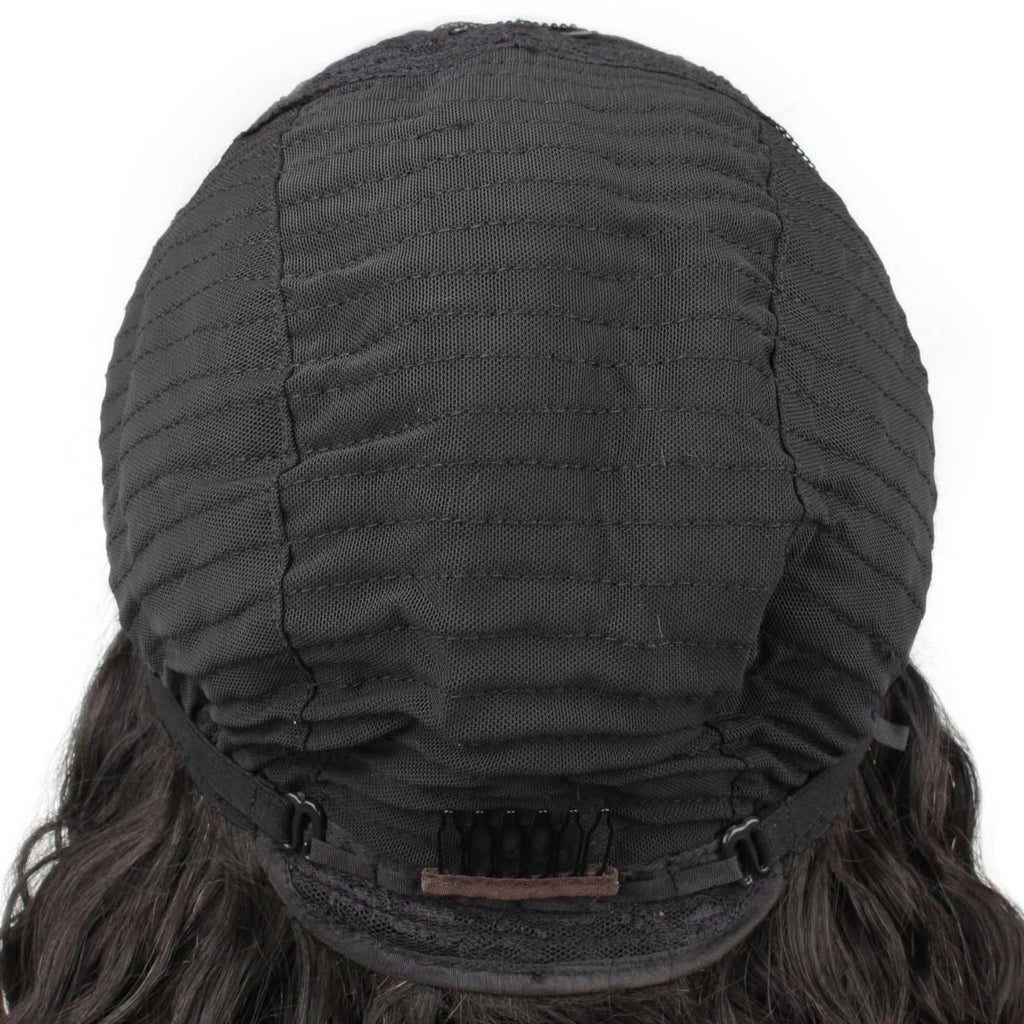 Messy Curl V Part 100% Human Hair Wig - Private Label