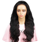 Jet Black Body Wave 13x4 HD Lace Front Wig - Private Label
