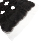 Brazilian Body Wave 13x4 Transparent Lace Human Hair Frontal - Private Label