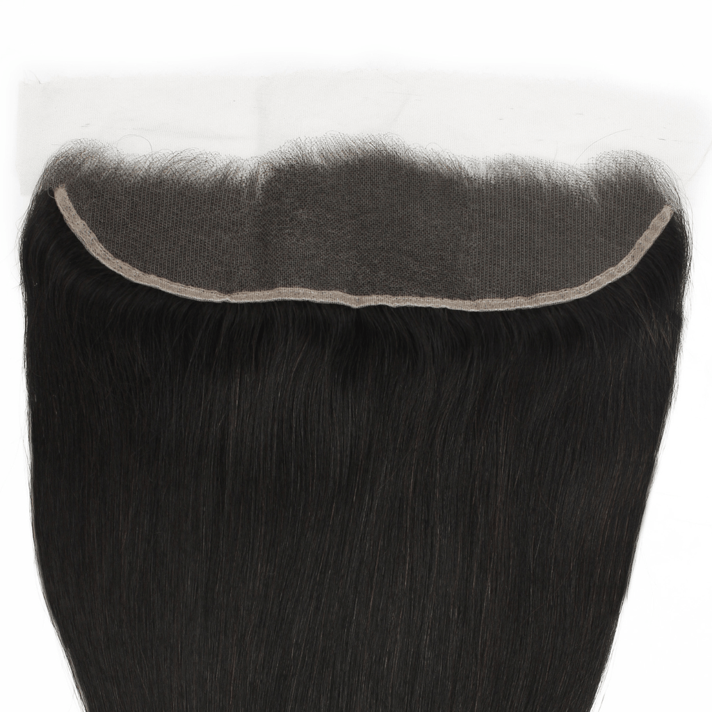 Brazilian Straight 13x4 HD Lace Human Hair Frontal - Private Label