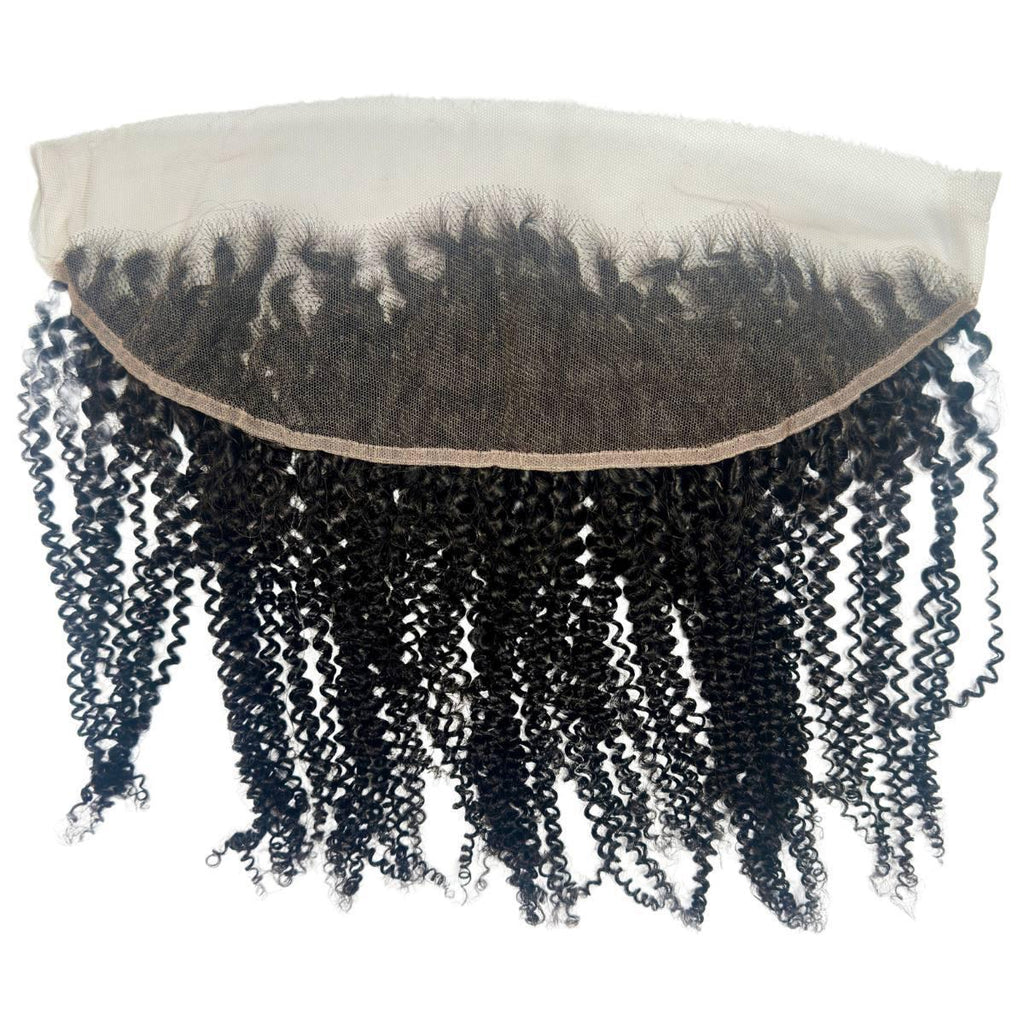 Afro Kinky 13x4 HD Lace Human Hair Frontal - Private Label