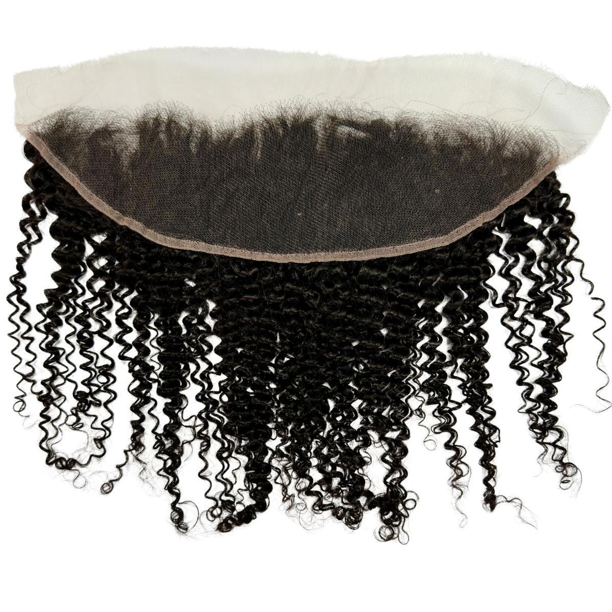 Jerry Curl 13x4 HD Lace Human Hair Frontal - Private Label