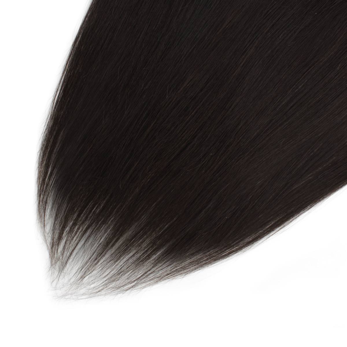 Malaysian Straight 13x4 Transparent Lace Human Hair Frontal - Private Label