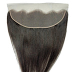 Yaki Straight 13x4 Transparent Lace Human Hair Frontal - Private Label