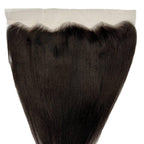 Yaki Straight 13x4 Transparent Lace Human Hair Frontal - Private Label