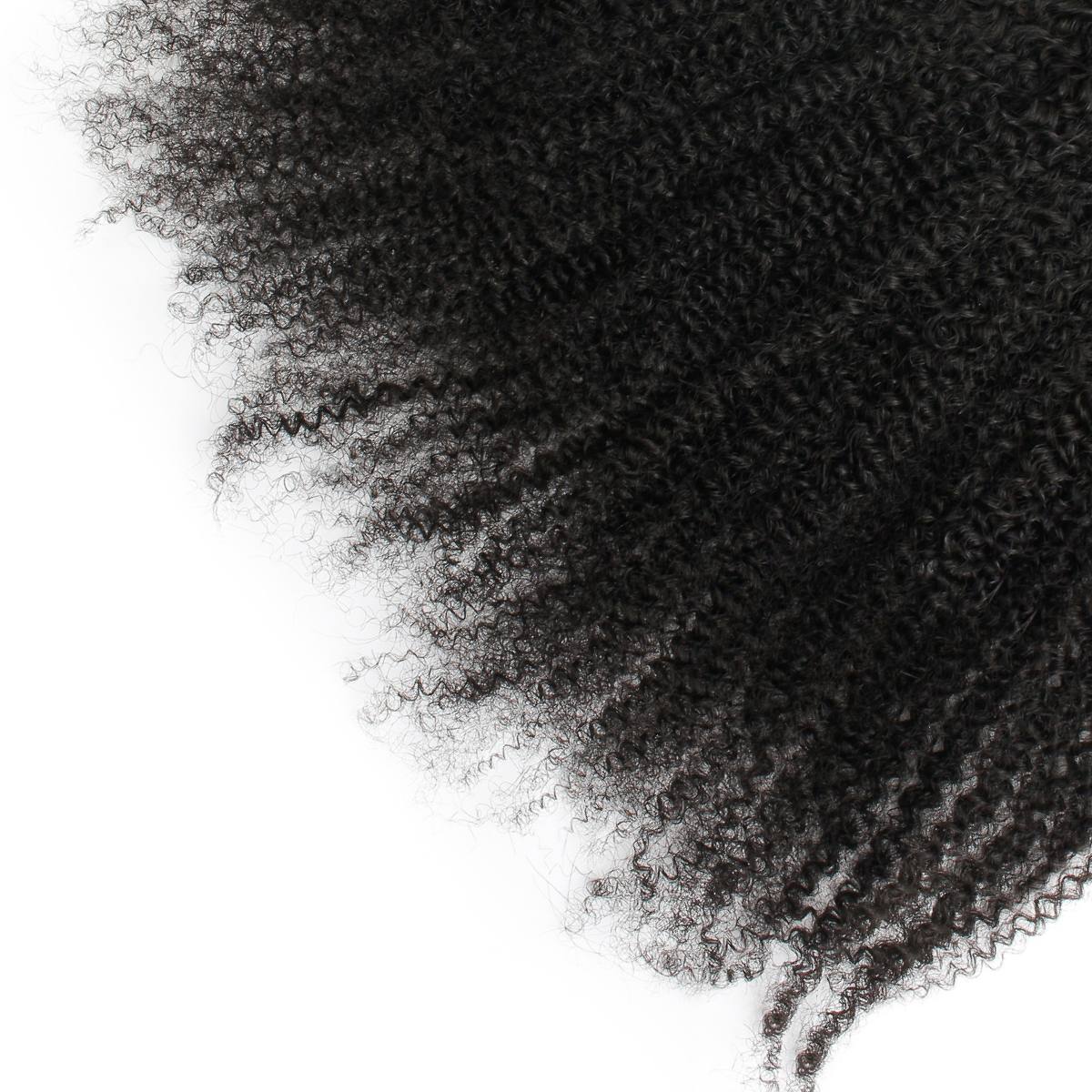 Afro Kinky 13x6 HD Lace Human Hair Frontal - Private Label