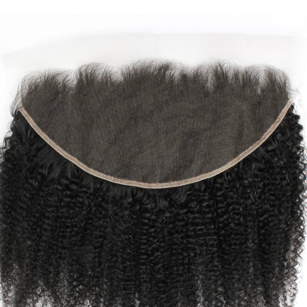 Afro Kinky 13x6 HD Lace Human Hair Frontal - Private Label