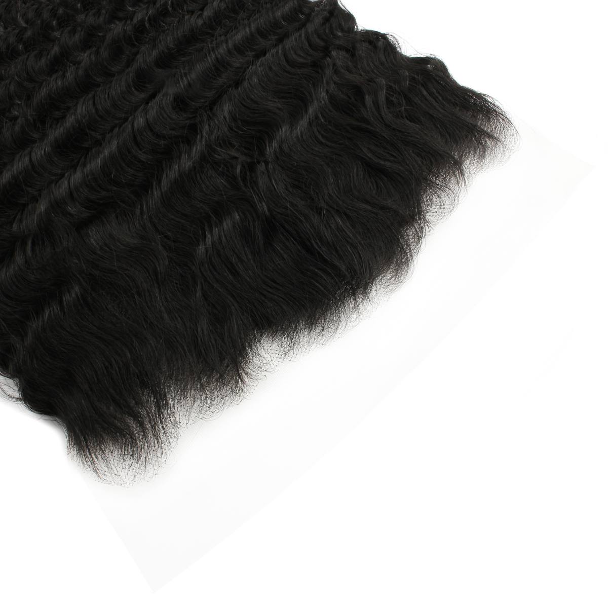 Deep Wave 13x6 HD Lace Human Hair Frontal - Private Label