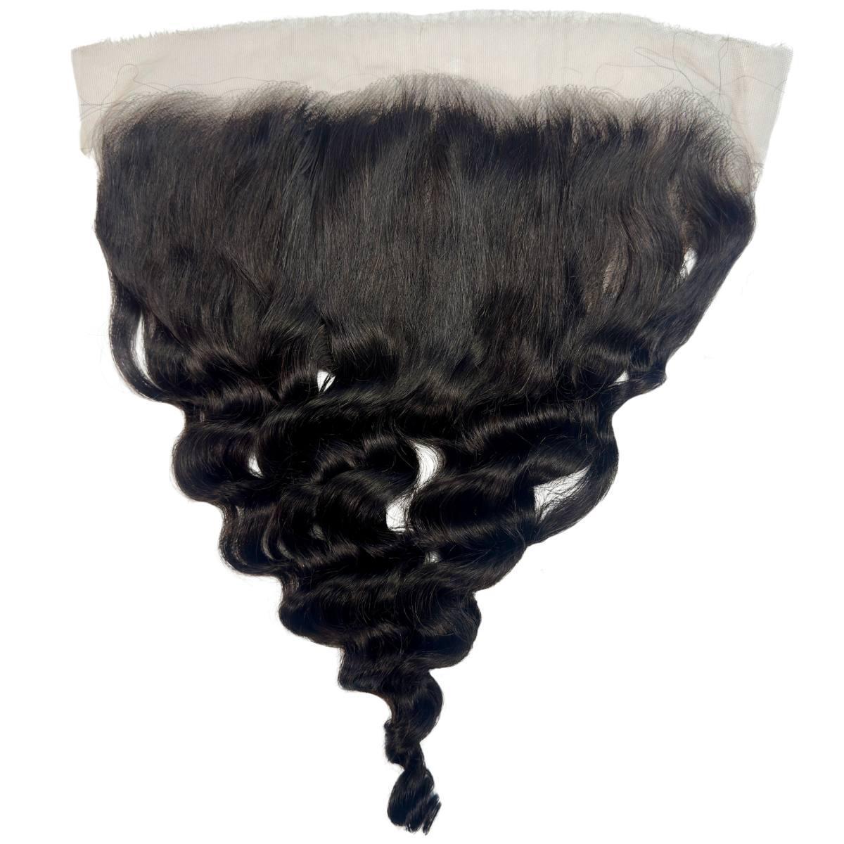 Loose Wave 13x6 HD Lace Human Hair Frontal - Private Label