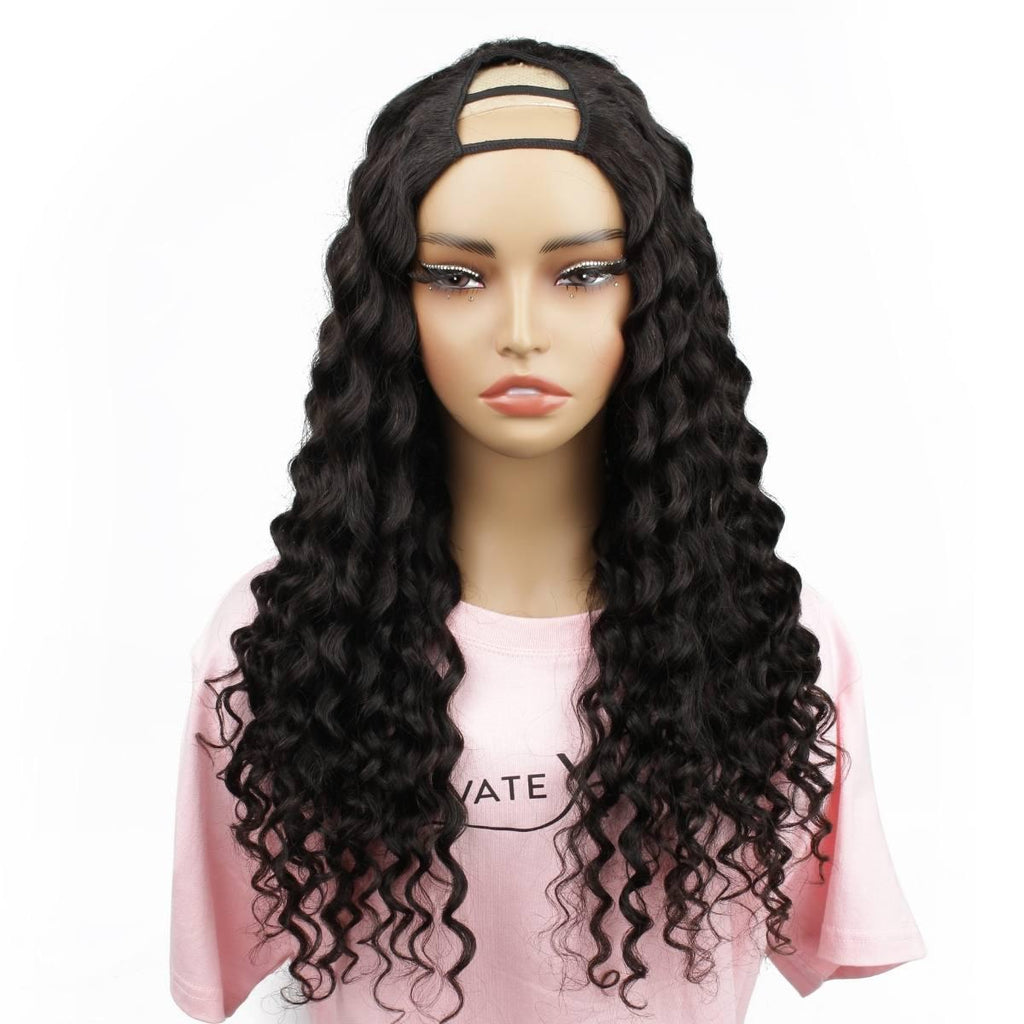 Latin Wave U Part 100% Human Hair Wig - Private Label