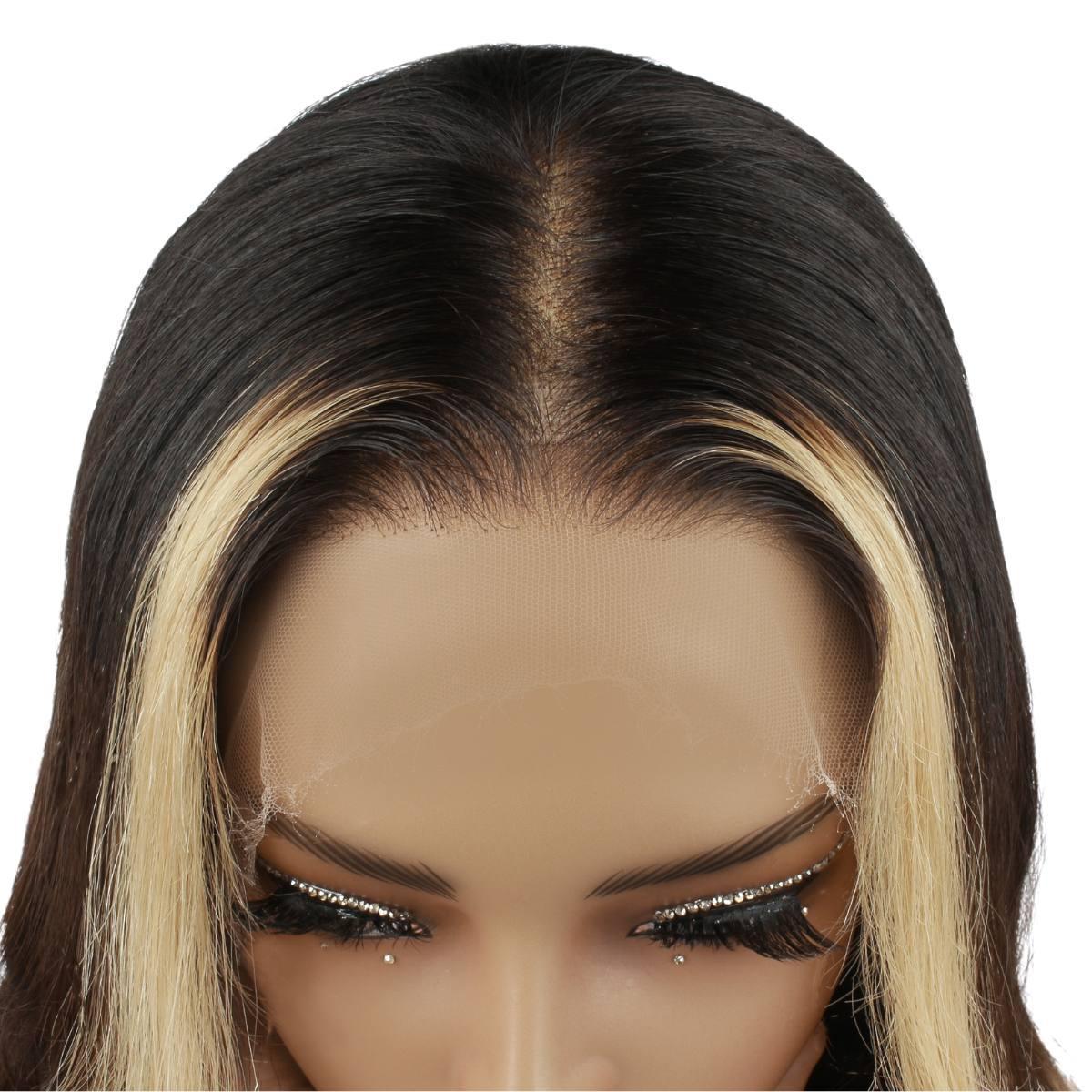 Blonde Balayage Wavy 13x6 HD Lace Front Wig - Private Label