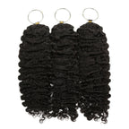 16" Burmese Curly Feather Crochet Human Hair - Private Label