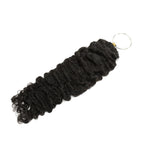 16" Burmese Curly Feather Crochet Human Hair - Private Label