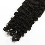16" Burmese Curly Feather Crochet Human Hair - Private Label