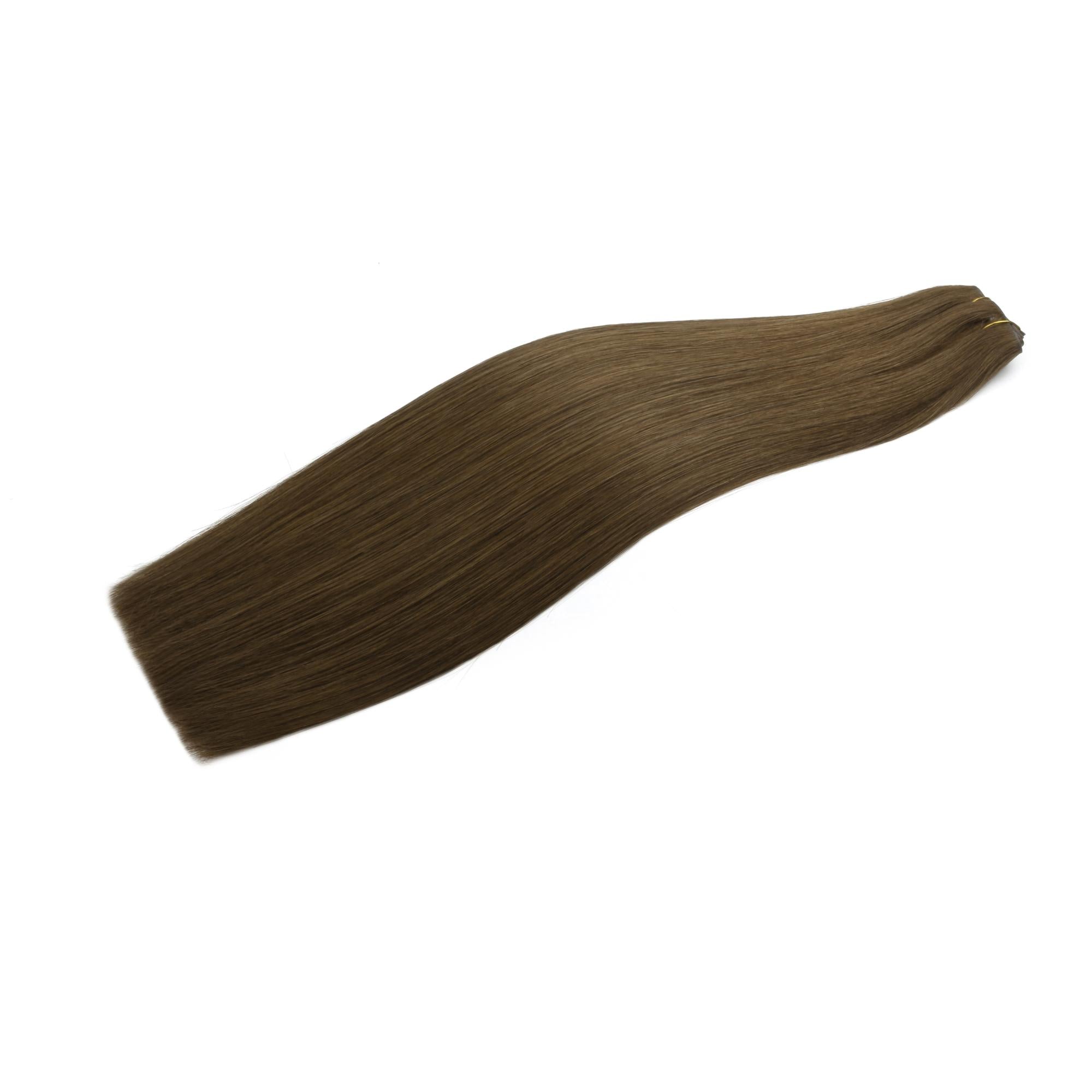 16" Chocolate Brown Invisible Clip - ins (140g) - Private Label