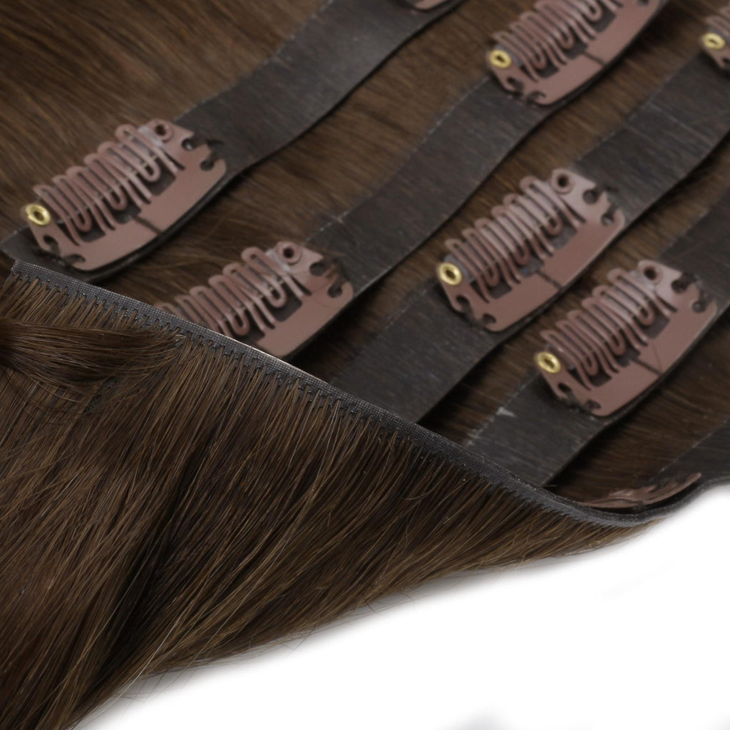 16" Dark Brown Invisible Clip - ins (140g) - Private Label