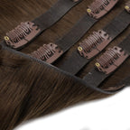16" Dark Brown Invisible Clip - ins (140g) - Private Label