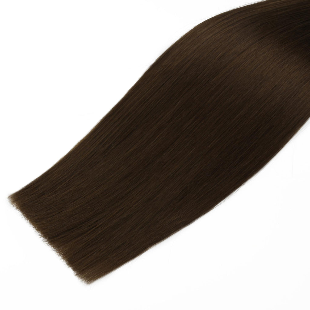 16" Dark Brown Invisible Clip - ins (140g) - Private Label