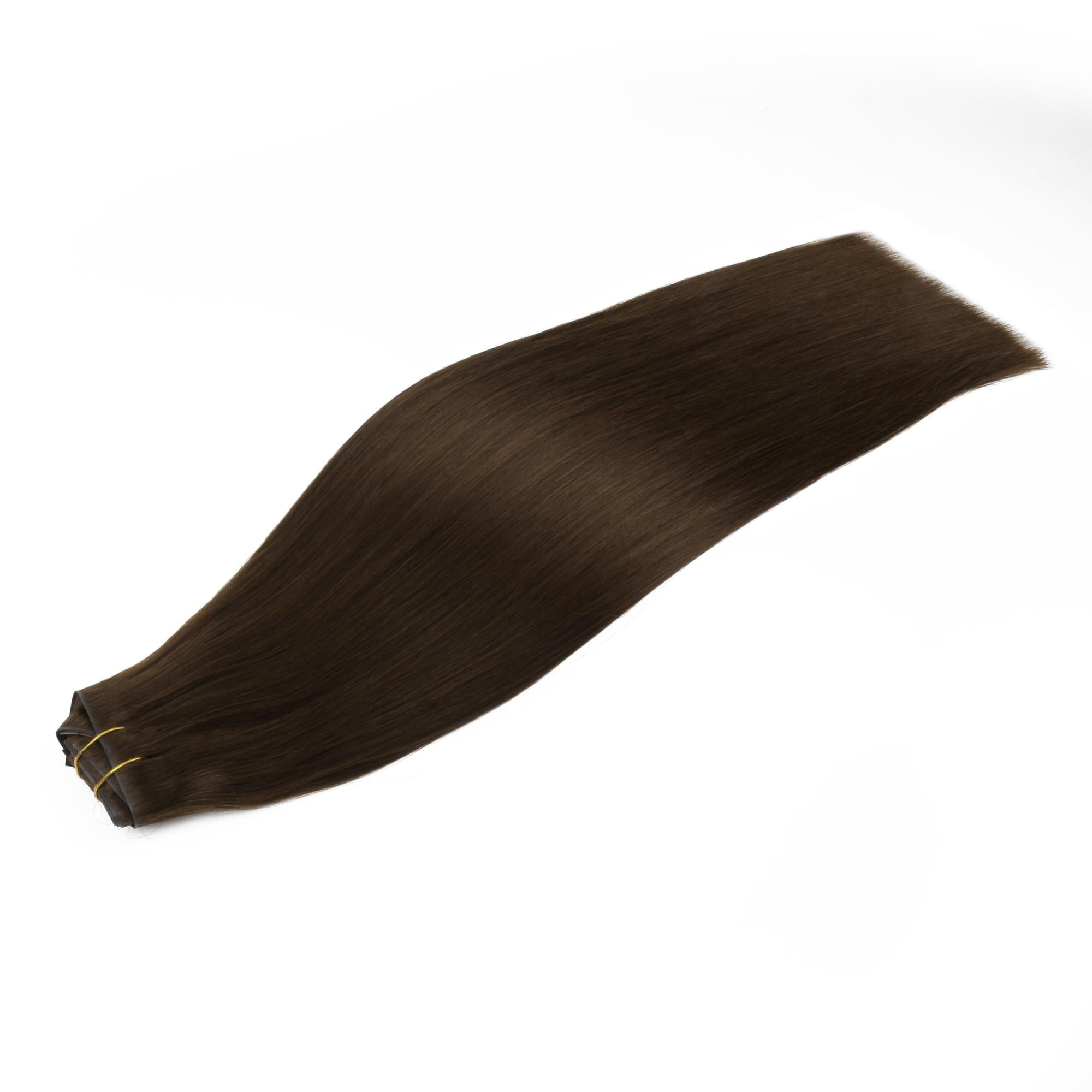 16" Dark Brown Invisible Clip - ins (140g) - Private Label