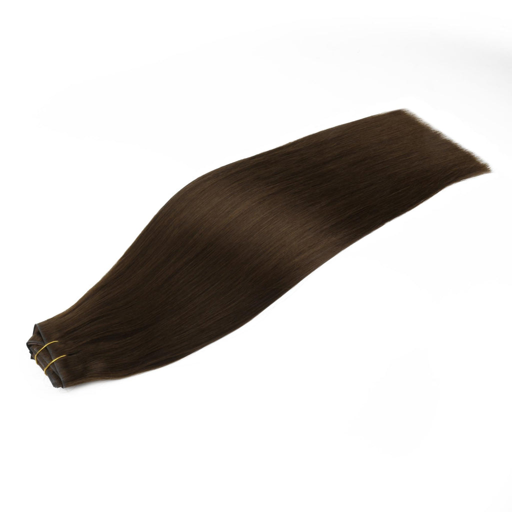 16" Dark Brown Invisible Clip - ins (140g) - Private Label