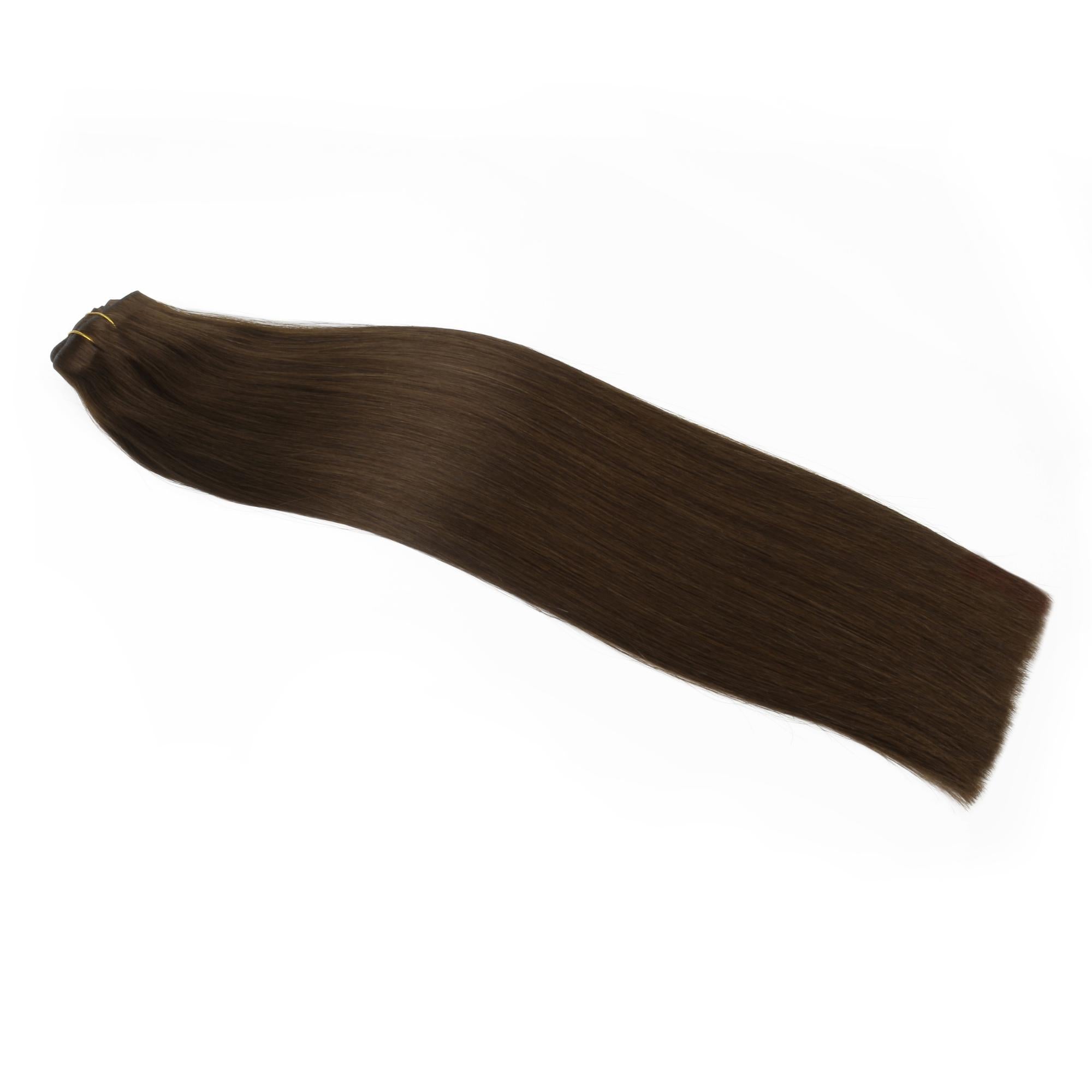 16" Dark Brown Invisible Clip - ins (140g) - Private Label
