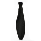16" Jet Black Invisible Clip - ins (140g) - Private Label