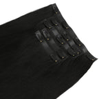 16" Jet Black Seamless Clip - ins (140g) - Private Label