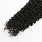 16" Kinky Curly Feather Crochet Human Hair - Private Label