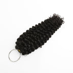 16" Kinky Curly Feather Crochet Human Hair - Private Label
