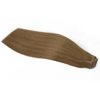 16" Medium Chestnut Brown Invisible Clip - ins (140g) - Private Label