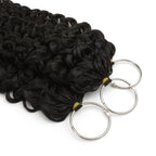 16" Ocean Wave Feather Crochet Human Hair - Private Label