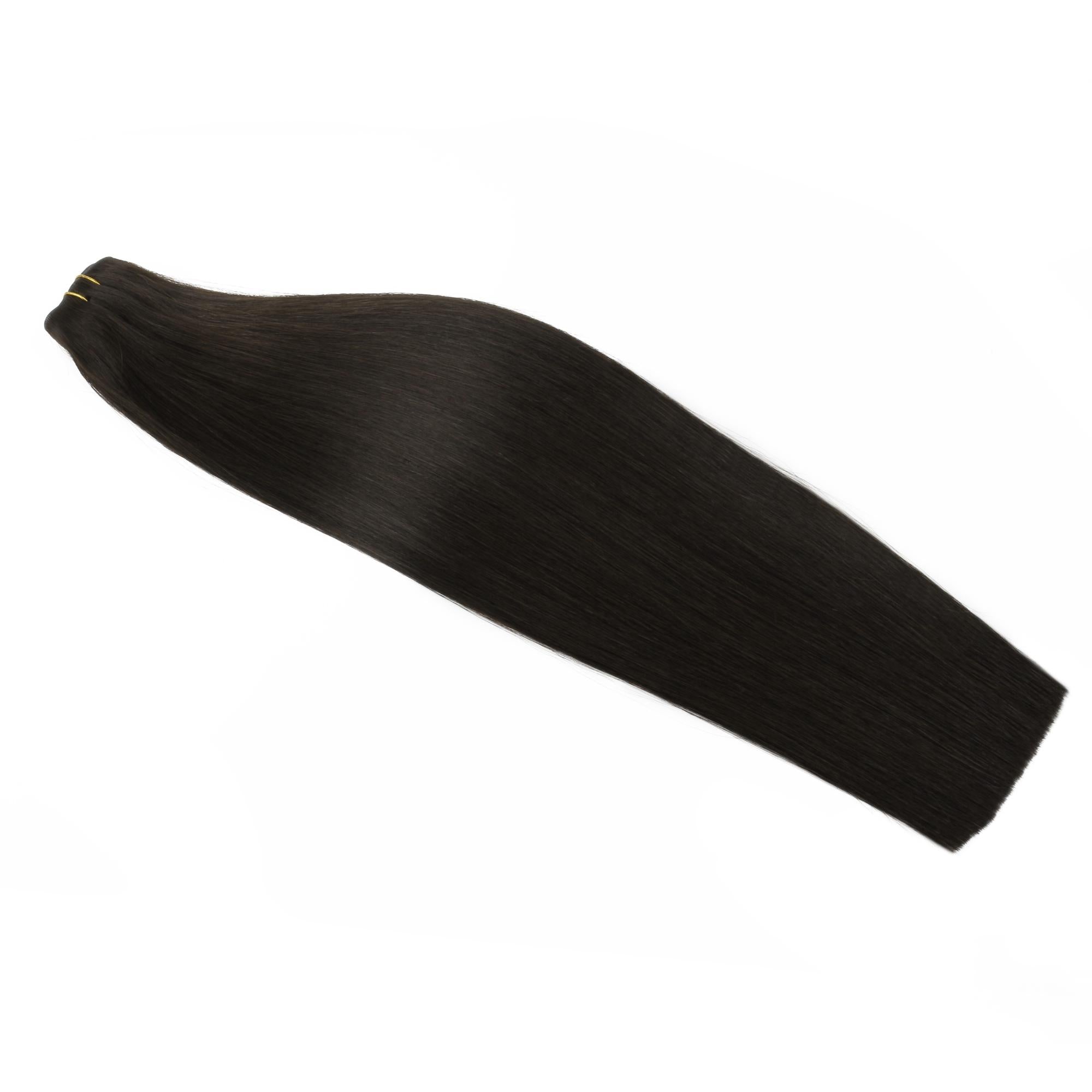 16" Off Black Invisible Clip - ins (140g) - Private Label