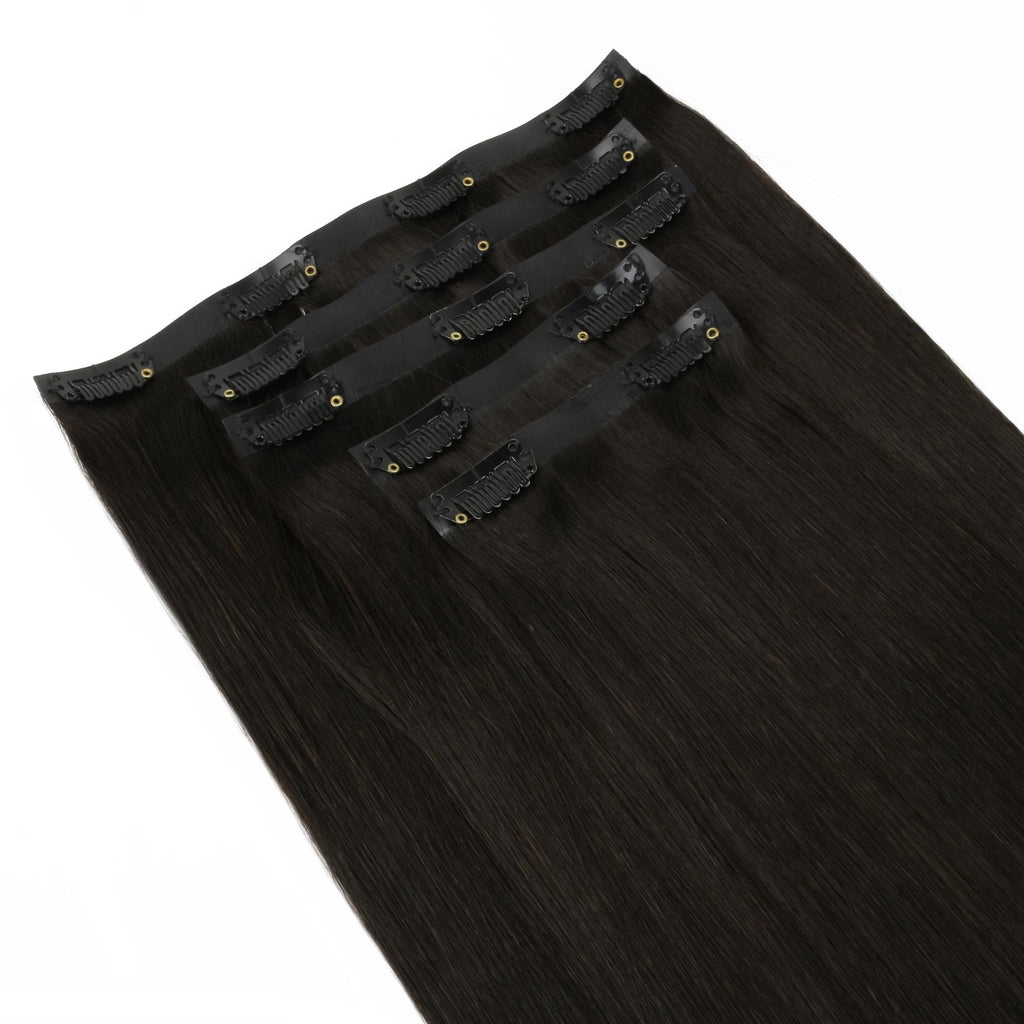 16" Off Black Invisible Clip - ins (140g) - Private Label