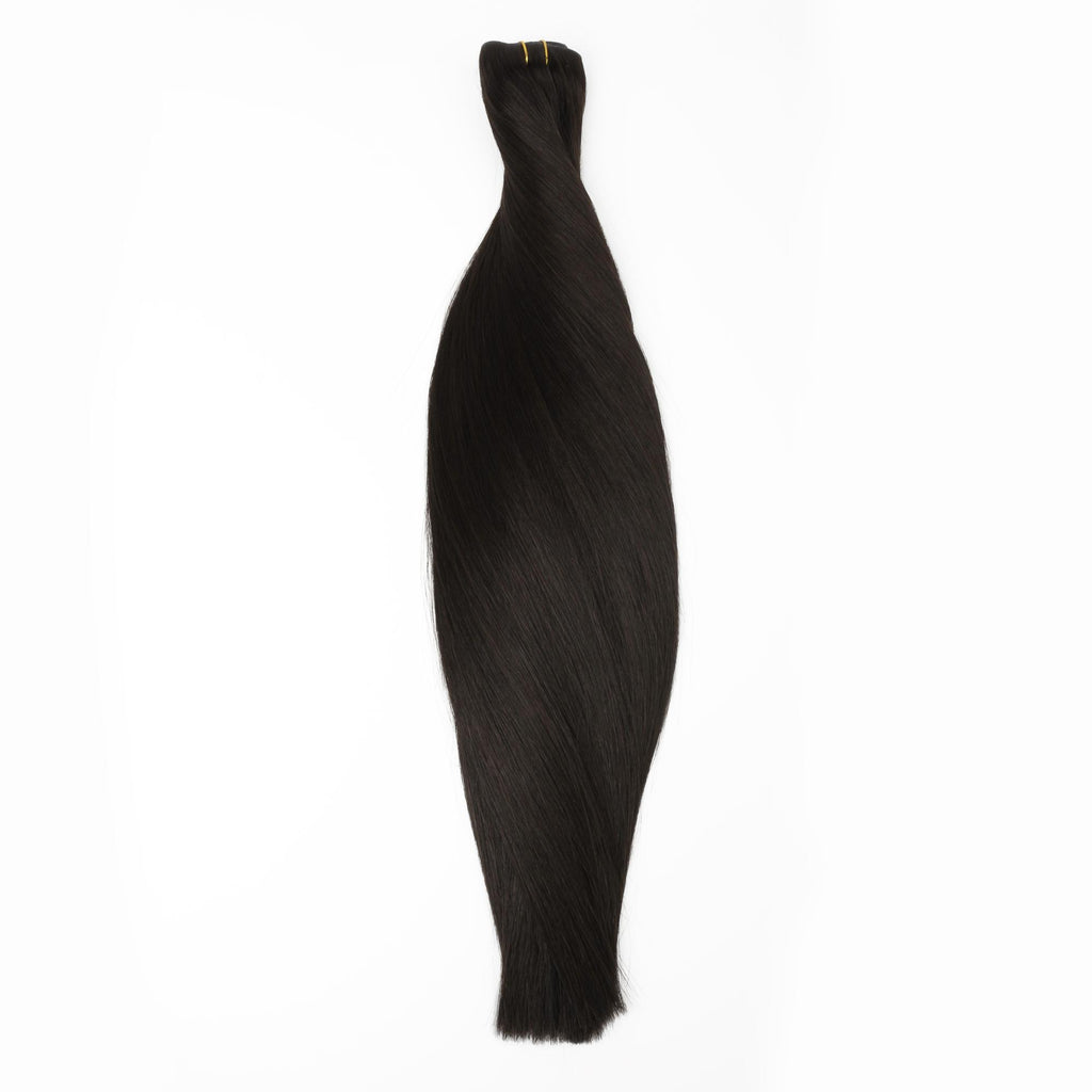 16" Off Black Invisible Clip - ins (140g) - Private Label