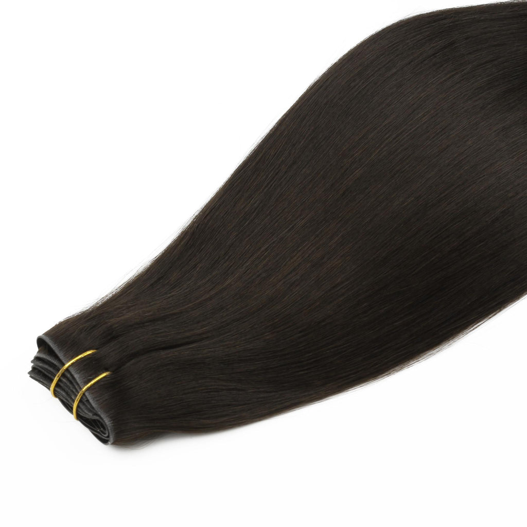 16" Off Black Invisible Clip - ins (140g) - Private Label