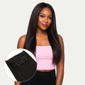 16" Off Black Invisible Clip - ins (140g) - Private Label