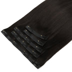16" Off Black Seamless Clip - ins (140g) - Private Label