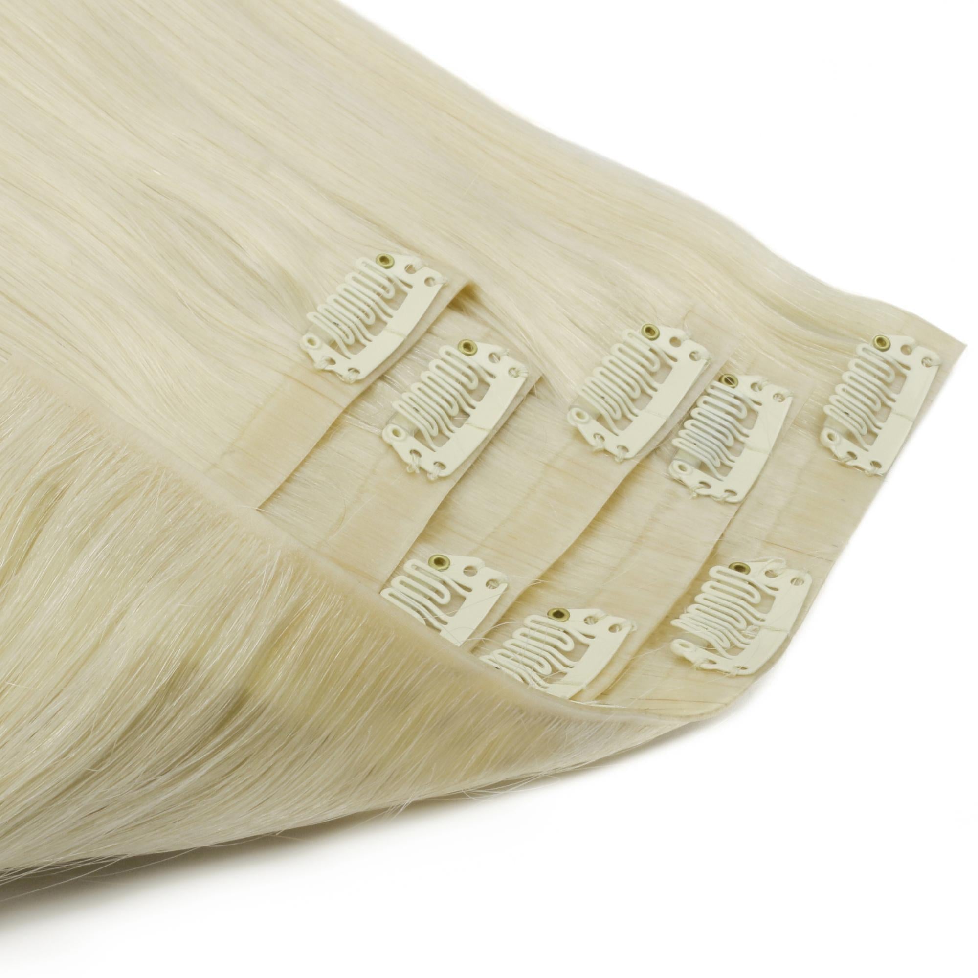 16" Platinum Blonde Invisible Clip - ins (140g) - Private Label
